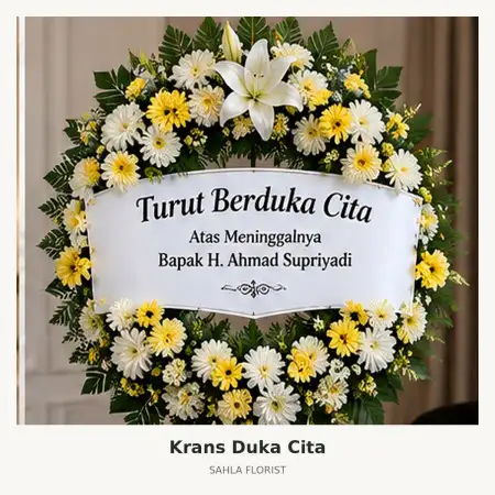 Krans Bunga Duka Panakkukang Mall